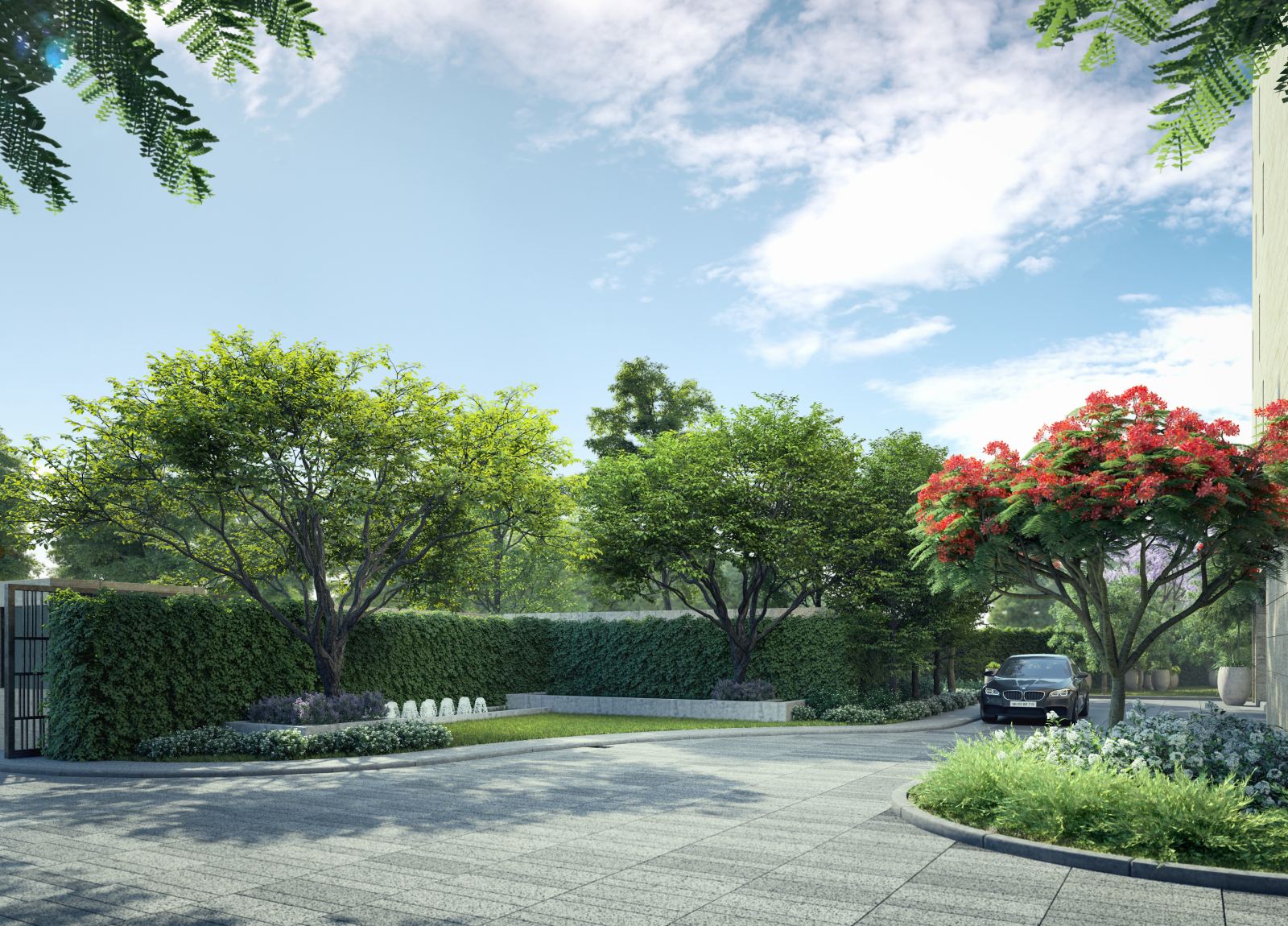 lodha-seamont-entrance-area