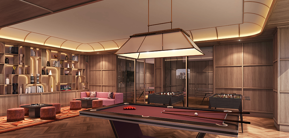 lodha-cullinan-versova-pool-table-area-view