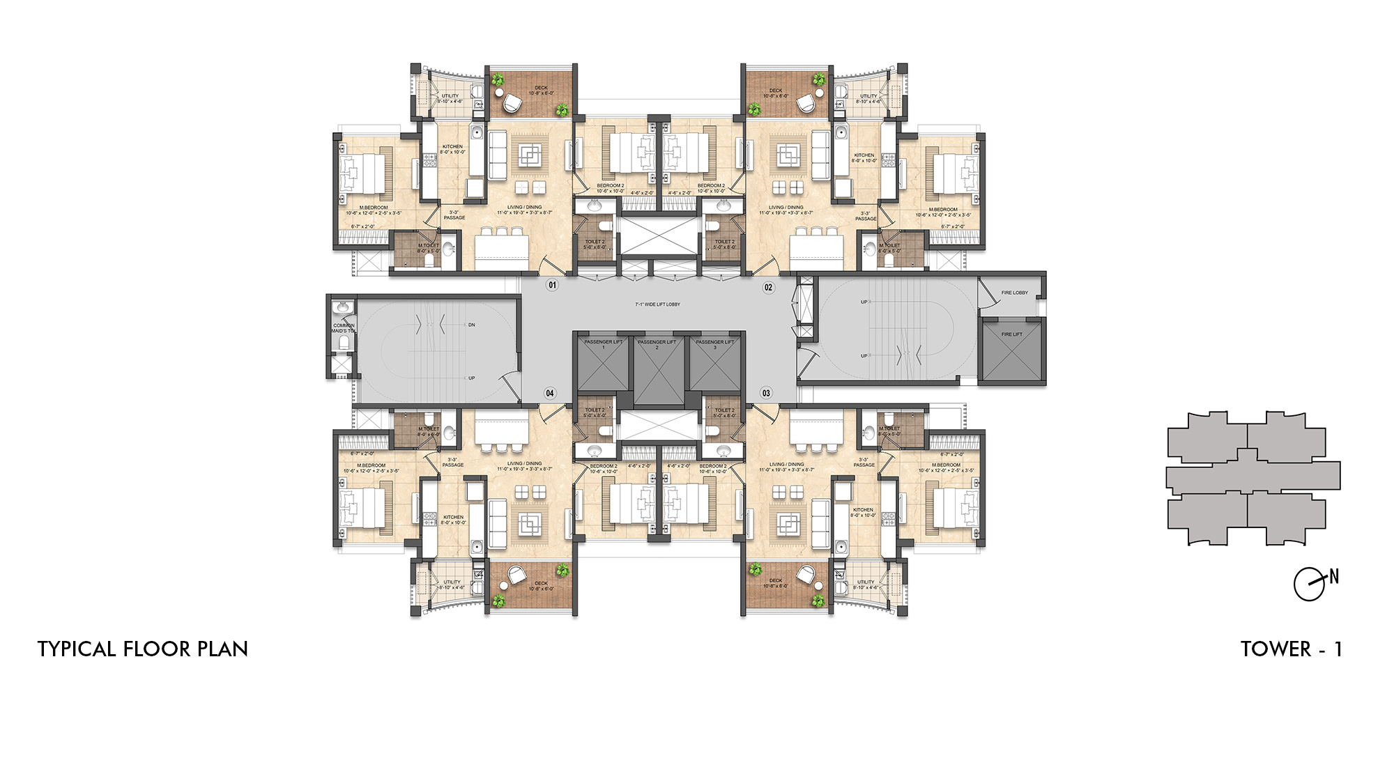 lodha-divino-matunga-mumbai-typical-floor-plan-tower1