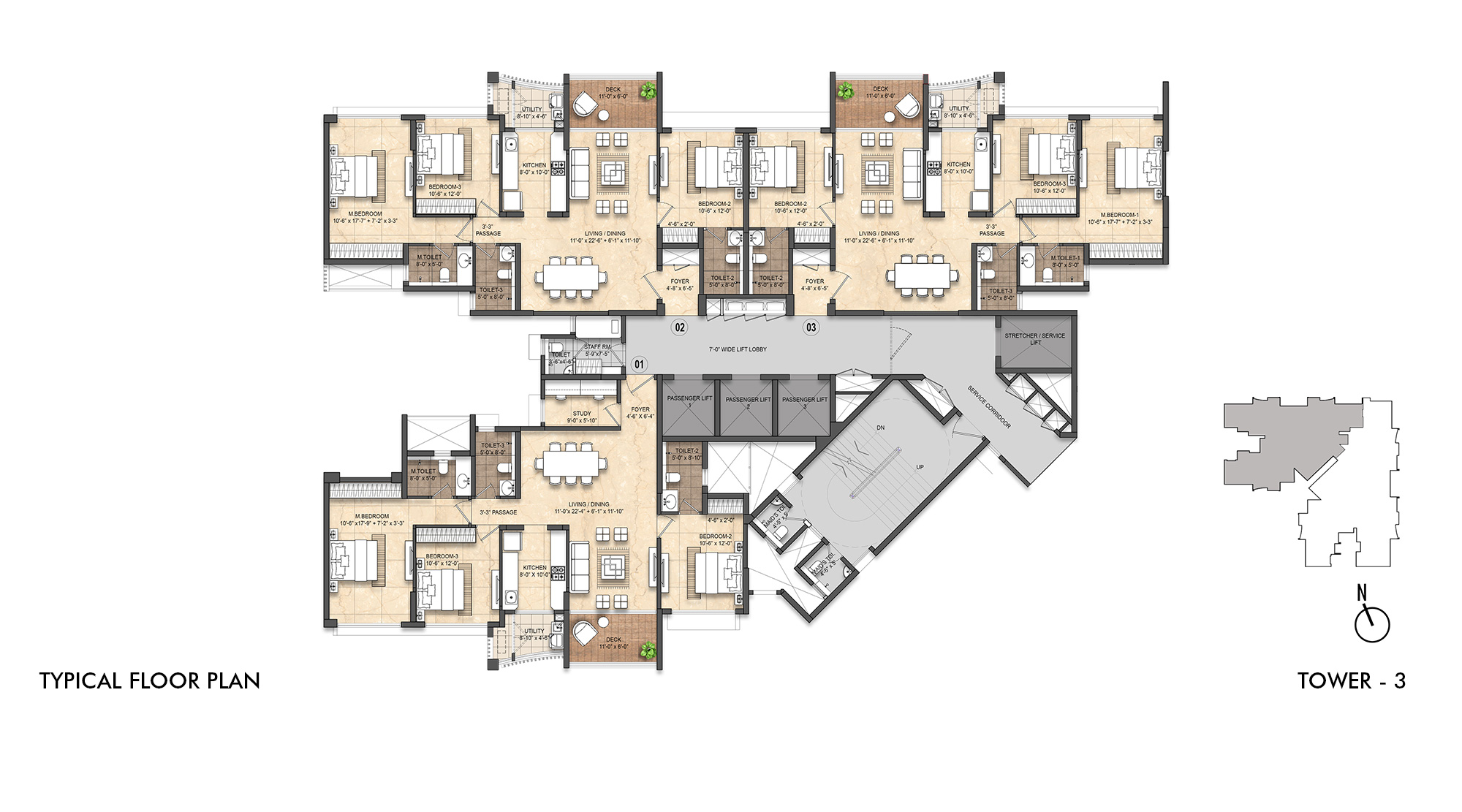 lodha-divino-matunga-mumbai-typical-floor-plan-tower3