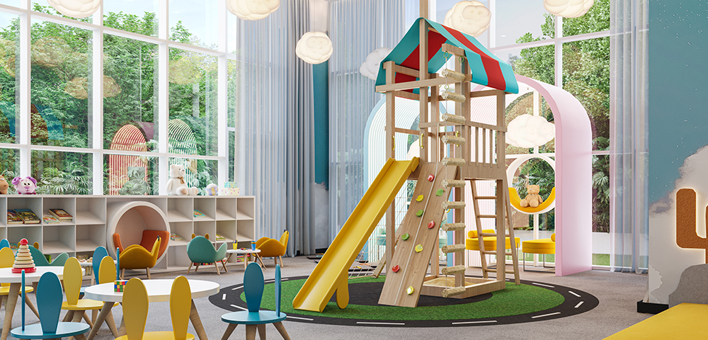 Lodha-Bellagio-Powai-Kids-Play-Area-View