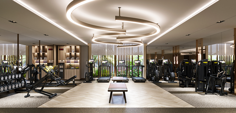 Lodha-Corinthia-Gym-View