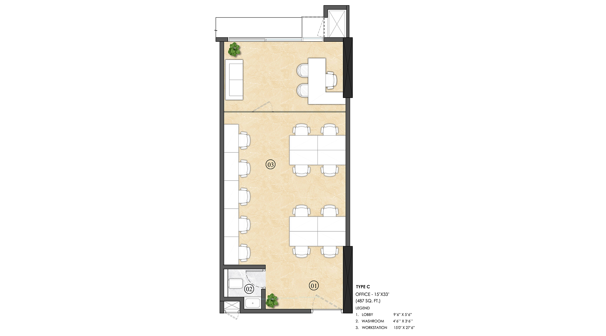 Lodha-Signet-Thane-Commercial-Office-Space-Floor-Plan-TypeC