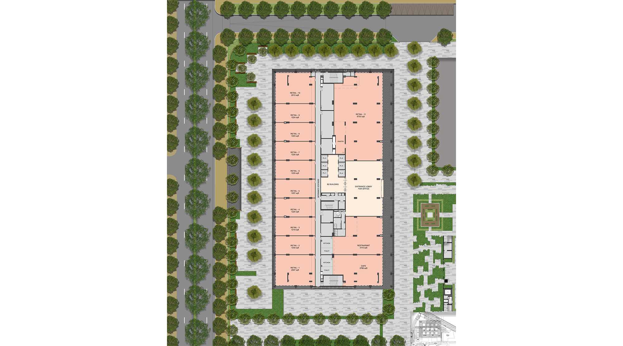 Lodha-iThink-Palava-Business-District-Ground-Floor-Plan